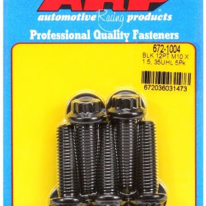 ARP Bolt, Metric Bolt, 10 Millimeter X 1.50 Thread Size, 35 Millimeter Under Head Length, 12 Millimeter Socket Size, 12 Point Head Type – 672-1004