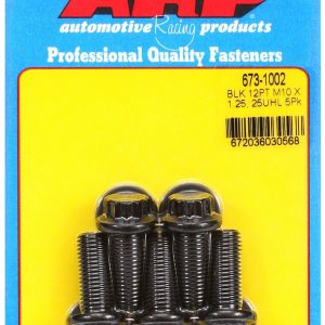 ARP Bolt, Metric Bolt, 10 Millimeter X 1.25 Thread Size, 25 Millimeter Under Head Length, 12 Millimeter Socket Size, 12 Point Head Type – 673-1002