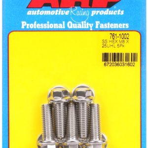 ARP Bolt, Metric Bolt, 8 Millimeter X 1.25 Thread Size, 25 Millimeter Under Head Length, 10 Millimeter Socket Size, Hex Style Head Type – 761-1002
