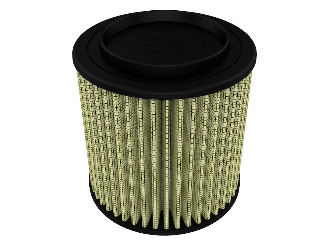 aFe Power Air Filter, Magnum Flow Pro Guard 7, Washable, Yellow, Cotton Gauze – 10-10401G