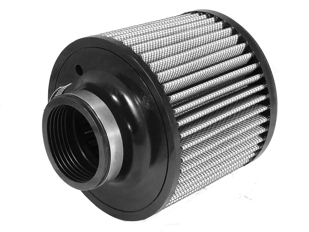 aFe Power Air Filter, Pro Dry S, Cone, Dry Synthetic Media, 5-1/2 Inch Top Diameter X 5 Inch Height, Single Centered Flange – 21-90022