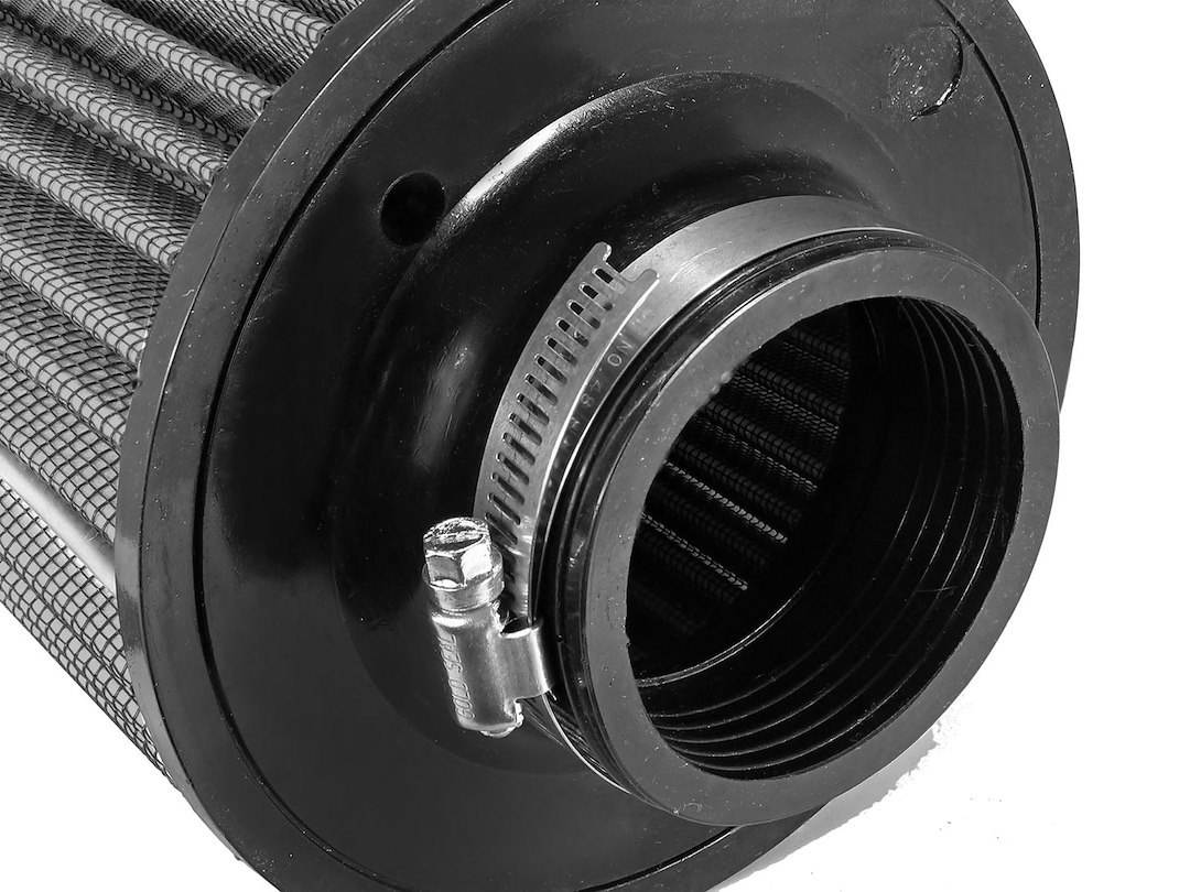 aFe Power Air Filter, Pro Dry S, Cone, Dry Synthetic Media, 5-1/2 Inch Top Diameter X 5 Inch Height, Single Centered Flange – 21-90022