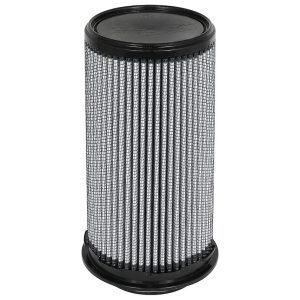 aFe Power Air Filter, Magnum Flow Pro Dry S, Washable, White, Synthetic Media, Round Tapered – 21-90099