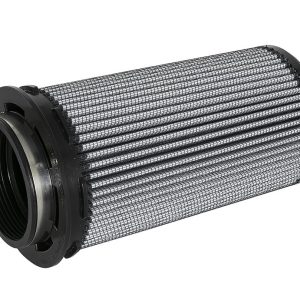 aFe Power Air Filter, Magnum Flow Pro Dry S, Washable, White, Synthetic Media, Round Tapered – 21-90099