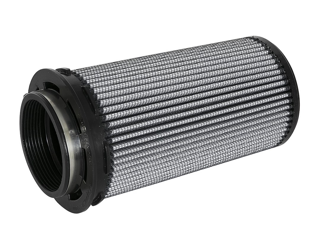 aFe Power Air Filter, Magnum Flow Pro Dry S, Washable, White, Synthetic Media, Round Tapered – 21-90099