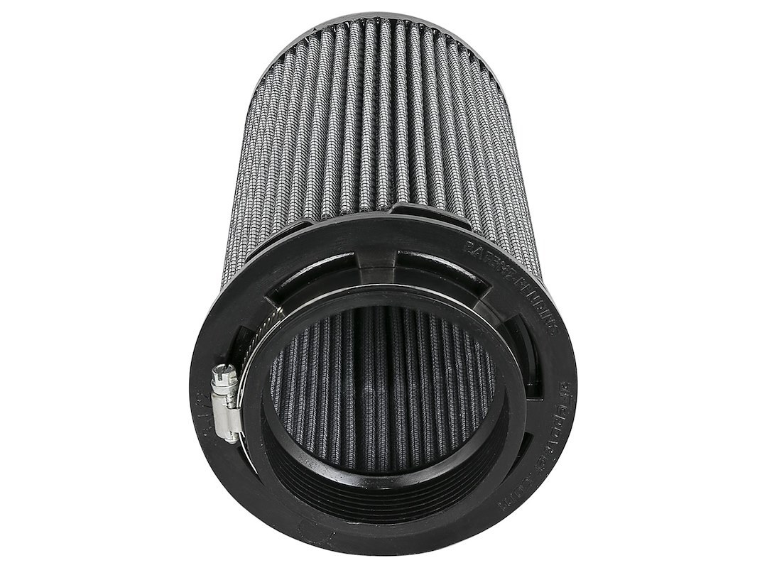 aFe Power Air Filter, Magnum Flow Pro Dry S, Washable, White, Synthetic Media, Round Tapered – 21-90099
