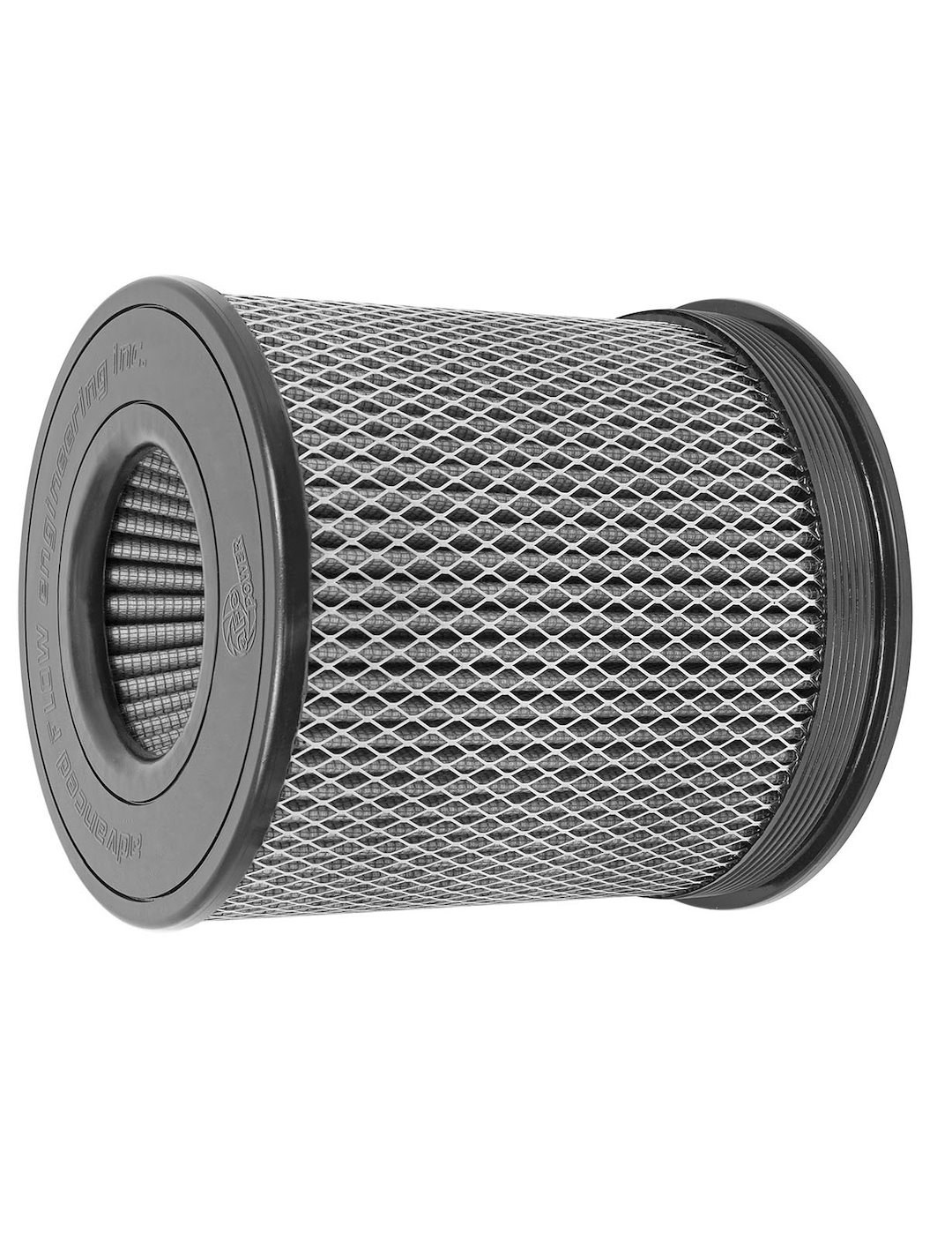aFe Power Air Filter, Pro Dry S, Washable, Grey, Cotton Gauze, Round, 8-1/2 Inch Diameter X 9 Inch Height, Single Center Flange – 21-91059