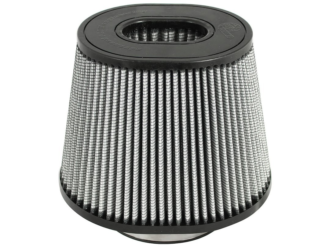 aFe Power Air Filter, Pro Dry S, Washable, Grey, Cotton Gauze, Oval Tapered – 21-91064