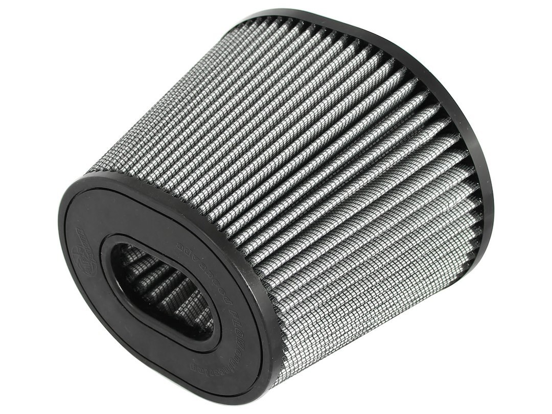 aFe Power Air Filter, Pro Dry S, Washable, Grey, Cotton Gauze, Oval Tapered – 21-91064