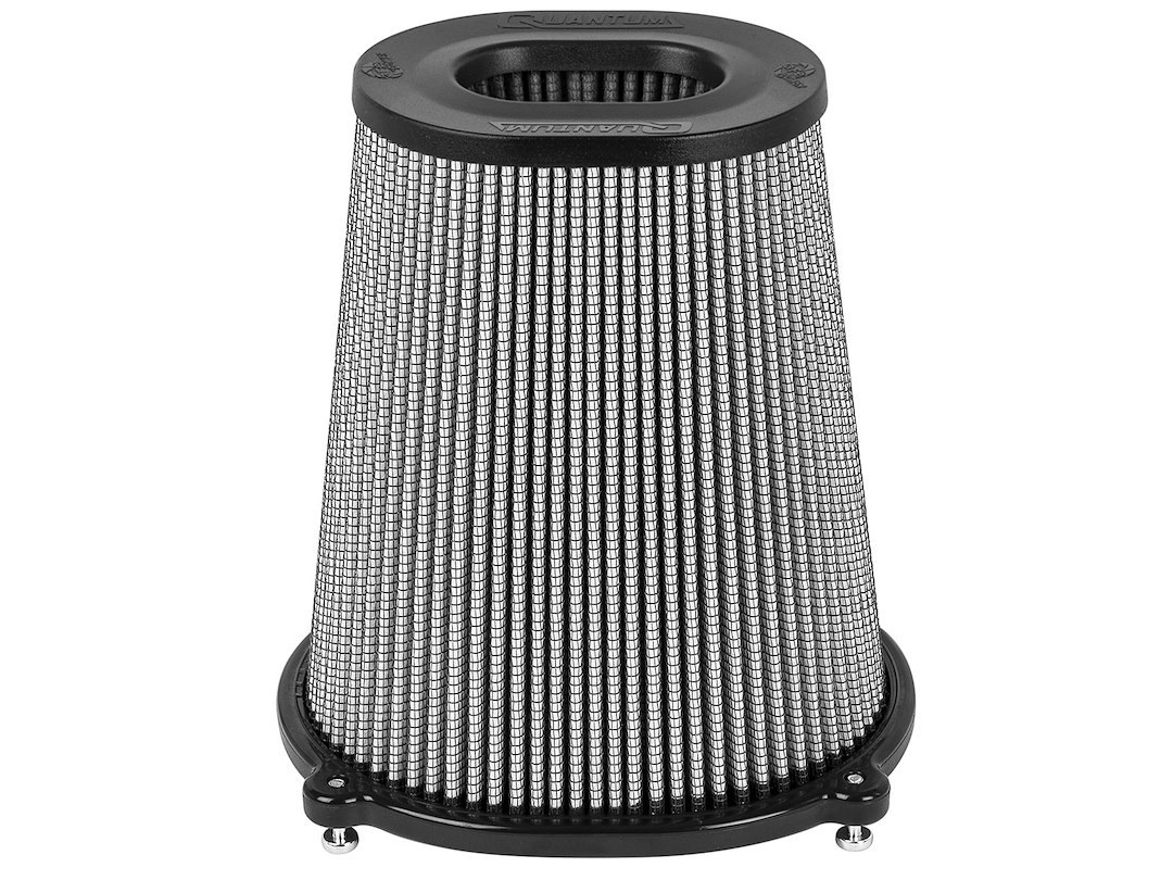 aFe Power Air Filter, Quantum, Washable, White, Synthetic Media, Oval Tapered – 21-91133