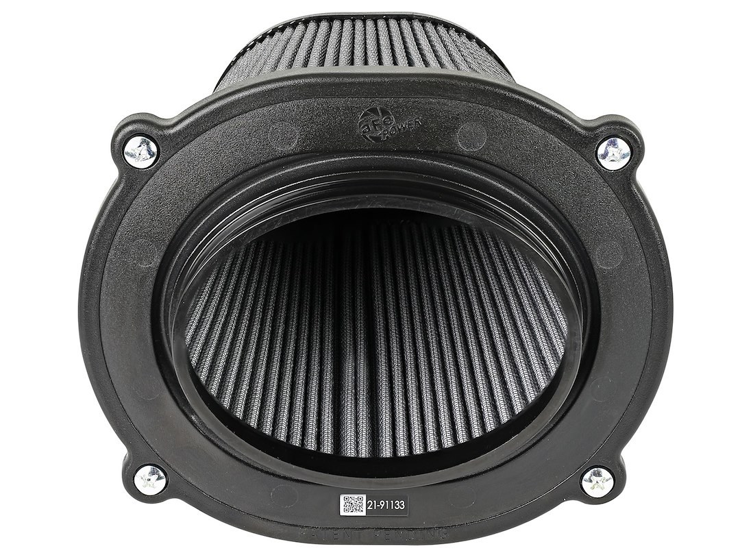 aFe Power Air Filter, Quantum, Washable, White, Synthetic Media, Oval Tapered – 21-91133