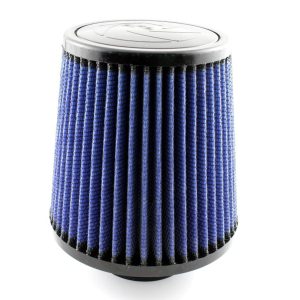 aFe Power Air Filter, Pro 5 R, Cone, Cotton Gauze, 4-3/4 Inch Top Diameter X 6 Inch Height, Single Centered Flange – 24-25002