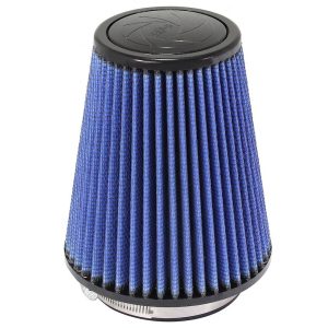 aFe Power Air Filter, Pro 5 R, Cone, Cotton Gauze, 4 Inch Top Diameter X 7 Inch Height, Single Centered Flange – 24-40507