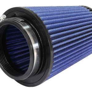 aFe Power Air Filter, Pro 5 R, Cone, Cotton Gauze, 4 Inch Top Diameter X 7 Inch Height, Single Centered Flange – 24-40507