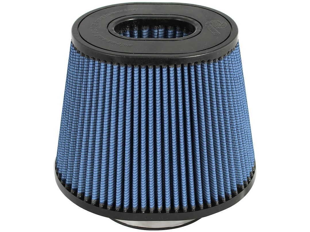 aFe Power Air Filter, Pro 5 R, Washable, Blue, Cotton Gauze, Oval Tapered – 24-91064