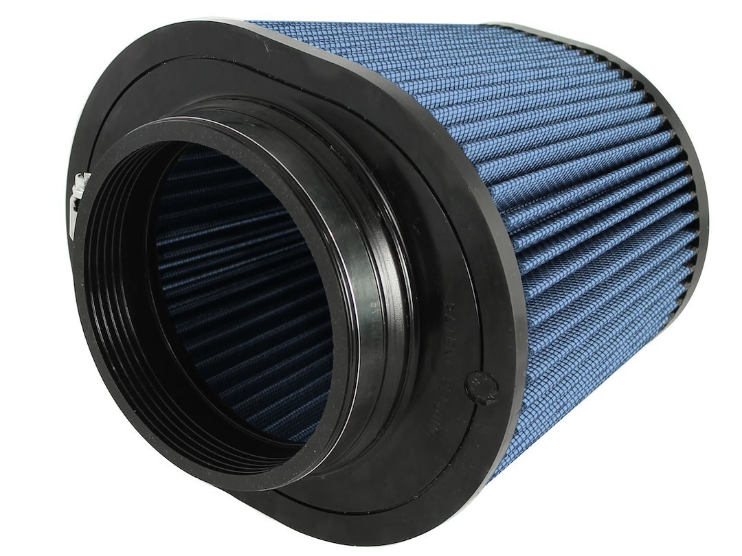 aFe Power Air Filter, Pro 5 R, Washable, Blue, Cotton Gauze, Oval Tapered – 24-91064