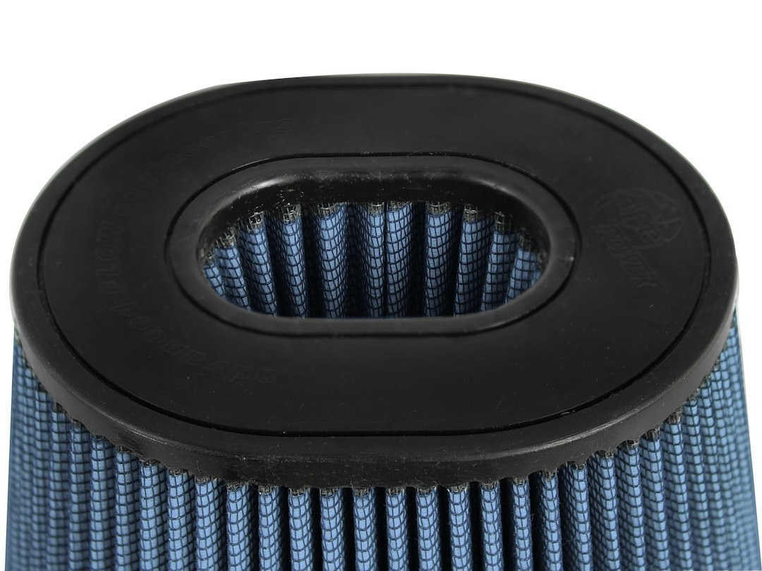 aFe Power Air Filter, Pro 5 R, Washable, Blue, Cotton Gauze, Oval Tapered – 24-91064