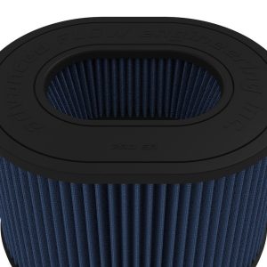 aFe Power Air Filter, Magnum Flow Pro 5R, Washable, Blue, Oiled Cotton Gauze, Oval Tapered – 24-91205R