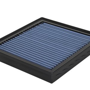 aFe Power Air Filter, Pro 5 R, Washable, Blue, Cotton Gauze, Panel, 10.49 Inch Length X 9.96 Inch Width X 1-3/4 Inch Height – 30-10162
