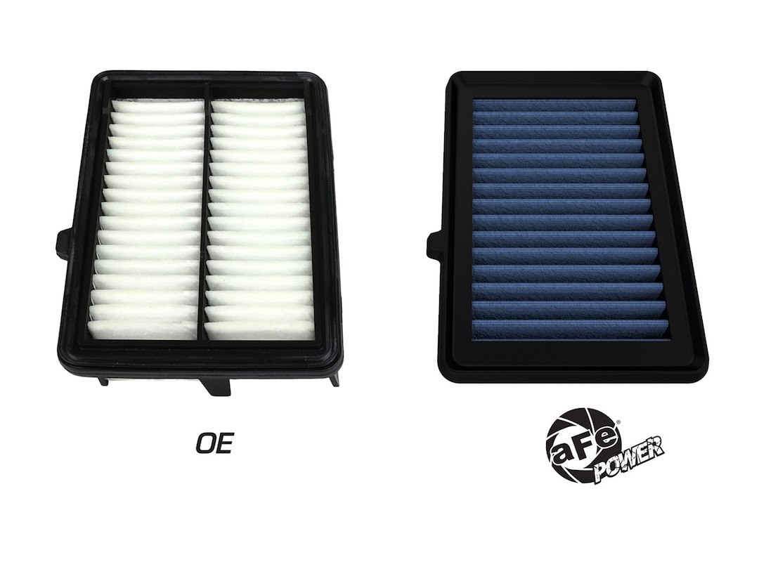 aFe Power Air Filter, Magnum Flow Pro 5R, Washable, Blue, Cotton Gauze – 30-10326