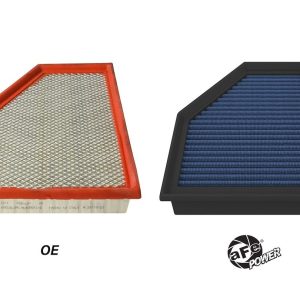 aFe Power Air Filter, Magnum Flow Pro 5R, Washable, Blue, Cotton Gauze – 30-10422R