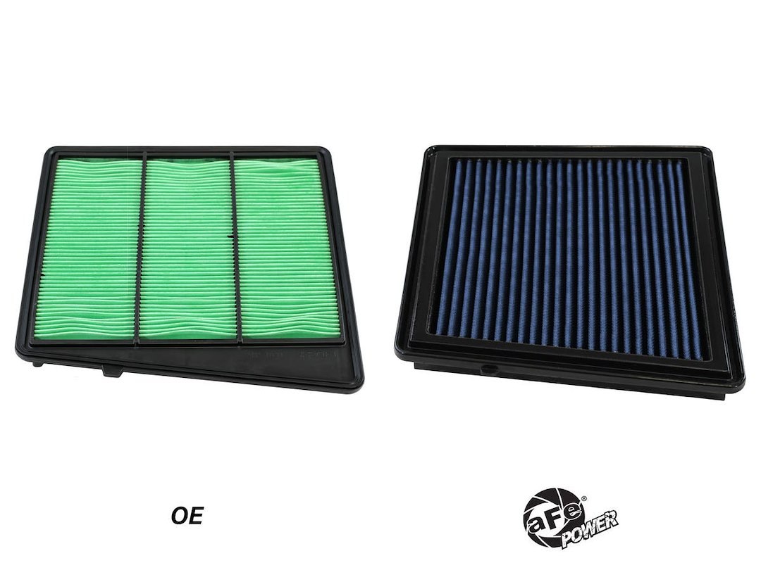aFe Power Air Filter, Magnum Flow Pro 5R, Washable, Blue, Cotton Gauze, Panel, Pre-Oiled – 30-10441R