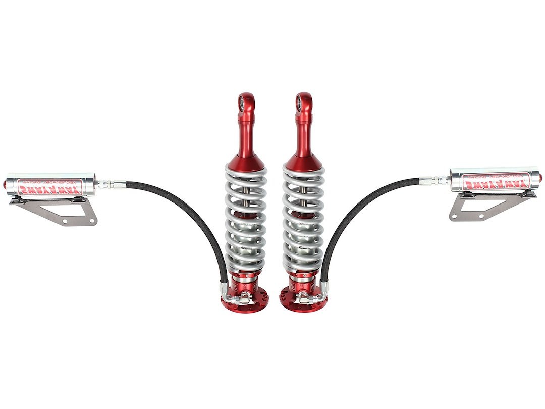 aFe Power Leveling Kit Suspension, Sway-A-Way, 2 to 2-1/2 Inch Lift, Strut and Coil Spring Assembly, Includes Springs and Spanner Wrench – 301-5600-06