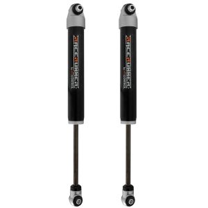aFe Power Shock Absorber, Race Series, Gas, 2 Inch Diameter, Without Reservoir, Non-Adjustable, Without Shock Boots, Black and Silver – 37-D7001F