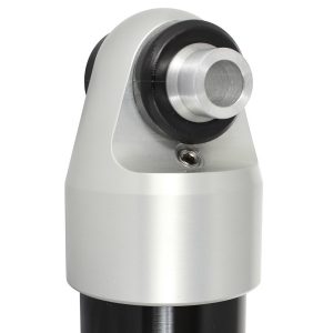 aFe Power Shock Absorber, Racerunner, Gas, 2 Inch Diameter, Without Reservoir, Non-Adjustable, Without Shock Boots, Black and Silver – 37-D7001R