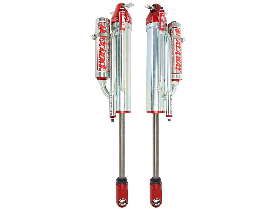 aFe Power Shock Absorber, Sway-A-Way, Hydraulic, By-Pass Style, 2-1/2 Inch Diameter, With Reservoir – 402-0056-14
