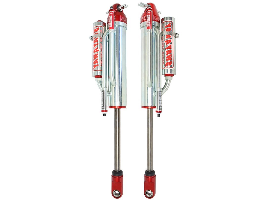 aFe Power Shock Absorber, Sway-A-Way, Hydraulic, By-Pass Style, 2-1/2 Inch Diameter, With Reservoir – 402-0056-14
