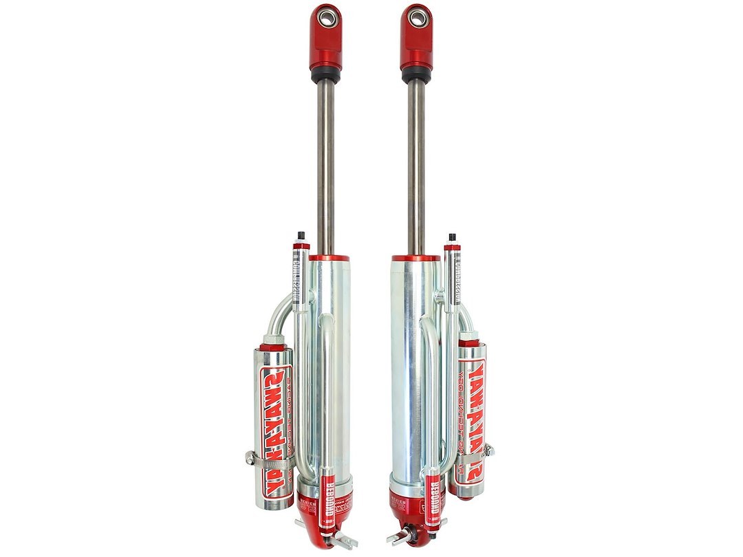 aFe Power Shock Absorber, Sway-A-Way, Hydraulic, By-Pass Style, 2-1/2 Inch Diameter, With Reservoir – 402-0056-14