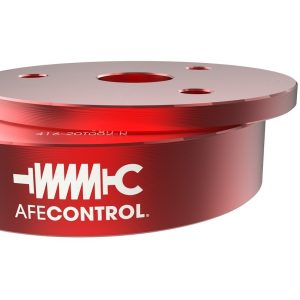 aFe Power Leveling Kit Suspension, Control, 2 Inch Front Lift, Billet Aluminim, Red, With Connecting Rods – 416-20T002-R