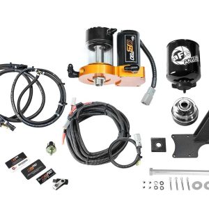 aFe Power Fuel Lift Pump Diesel, DFS780, Suppliments Factory Pump, Boost Activated, 2 Gallons Per Minute, 12 to 18 PSI – 42-12034