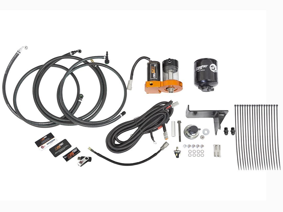 aFe Power Fuel Lift Pump Diesel, DFS780, OE Bypass, Part Time Operation, 2 Gallons Per Minute, 12 to 18 PSI – 42-12036