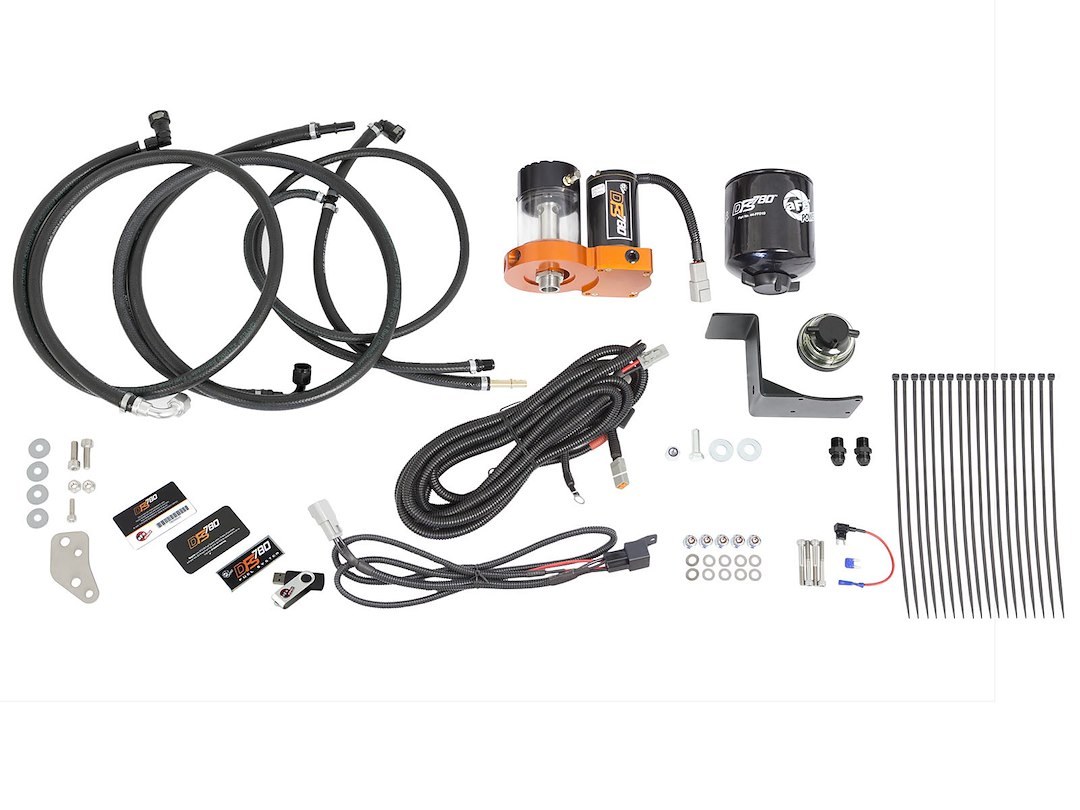 aFe Power Fuel Lift Pump Diesel, DFS780, OE Bypass, Full Time Operation, 2 Gallons Per Minute, 8 to 10 PSI – 42-13031