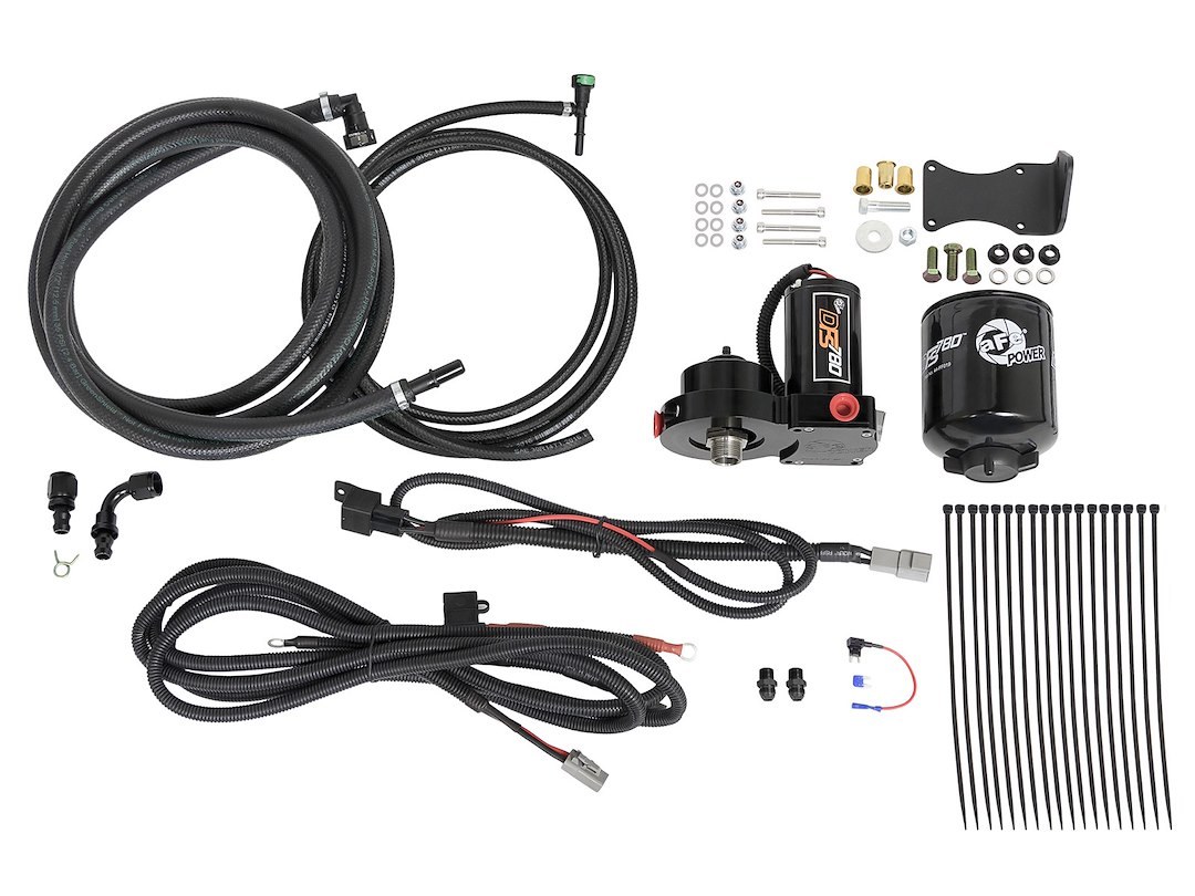 aFe Power Fuel Lift Pump Diesel, DFS780, Replaces Factory Pump, Diesel and Biodiesel, Full Time Operation, 2 Gallons Per Minute – 42-22021