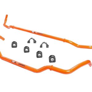 aFe Power Stabilizer Bar, Pfadt Series, 32 Millimeter Diameter Front/ 31.75 Millimeter Diameter Rear, Adjustable, Powder Coated, Orange – 440-503002-N