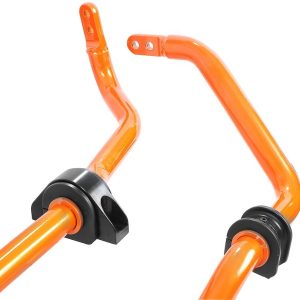 aFe Power Stabilizer Bar, Pfadt Series, 32 Millimeter Diameter Front/ 31.75 Millimeter Diameter Rear, Adjustable, Powder Coated, Orange – 440-503002-N