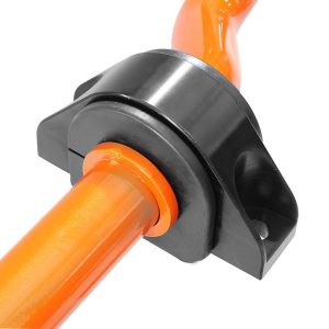 aFe Power Stabilizer Bar, Pfadt Series, 32 Millimeter Diameter Front/ 31.75 Millimeter Diameter Rear, Adjustable, Powder Coated, Orange – 440-503002-N