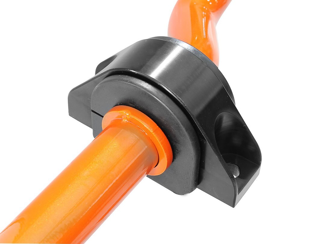 aFe Power Stabilizer Bar, Pfadt Series, 32 Millimeter Diameter Front/ 31.75 Millimeter Diameter Rear, Adjustable, Powder Coated, Orange – 440-503002-N