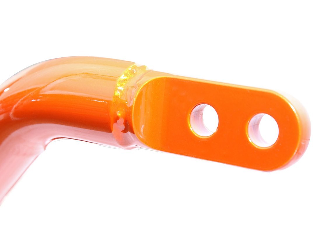 aFe Power Stabilizer Bar, Pfadt Series, 32 Millimeter Diameter Front/ 31.75 Millimeter Diameter Rear, Adjustable, Powder Coated, Orange – 440-503002-N