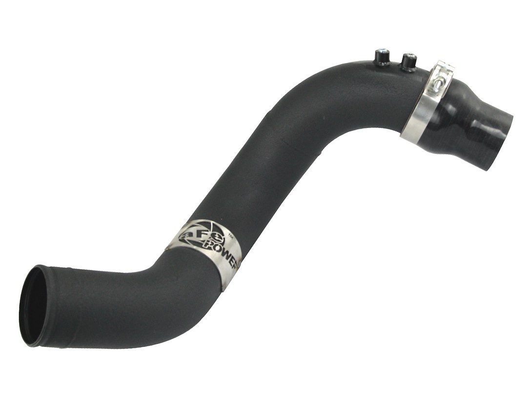 aFe Power Turbocharger Intercooler Pipe, Blade Runner, Cold Side Pipe, Black, Aluminum, With Couplers/Clamps, C.a.r.b. Eo Number D-550-8 – 46-20048