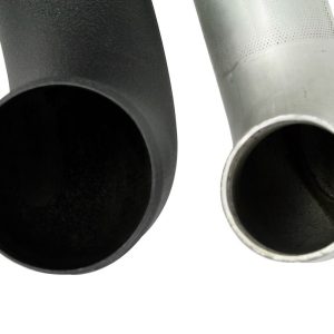 aFe Power Turbocharger Intercooler Pipe, Blade Runner, Cold Side Pipe, Black, Aluminum, With Couplers/Clamps, C.a.r.b. Eo Number D-550-8 – 46-20048