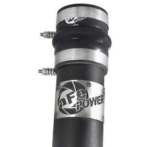 aFe Power Turbocharger Intercooler Pipe, Blade Runner, 3 Inch Diameter, Cold and Hot Side Pipes, Black Powder Coated, Aluminum – 46-20064-B