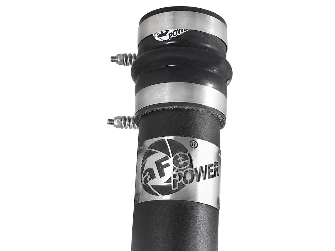 aFe Power Turbocharger Intercooler Pipe, Blade Runner, 3 Inch Diameter, Cold and Hot Side Pipes, Black Powder Coated, Aluminum – 46-20064-B