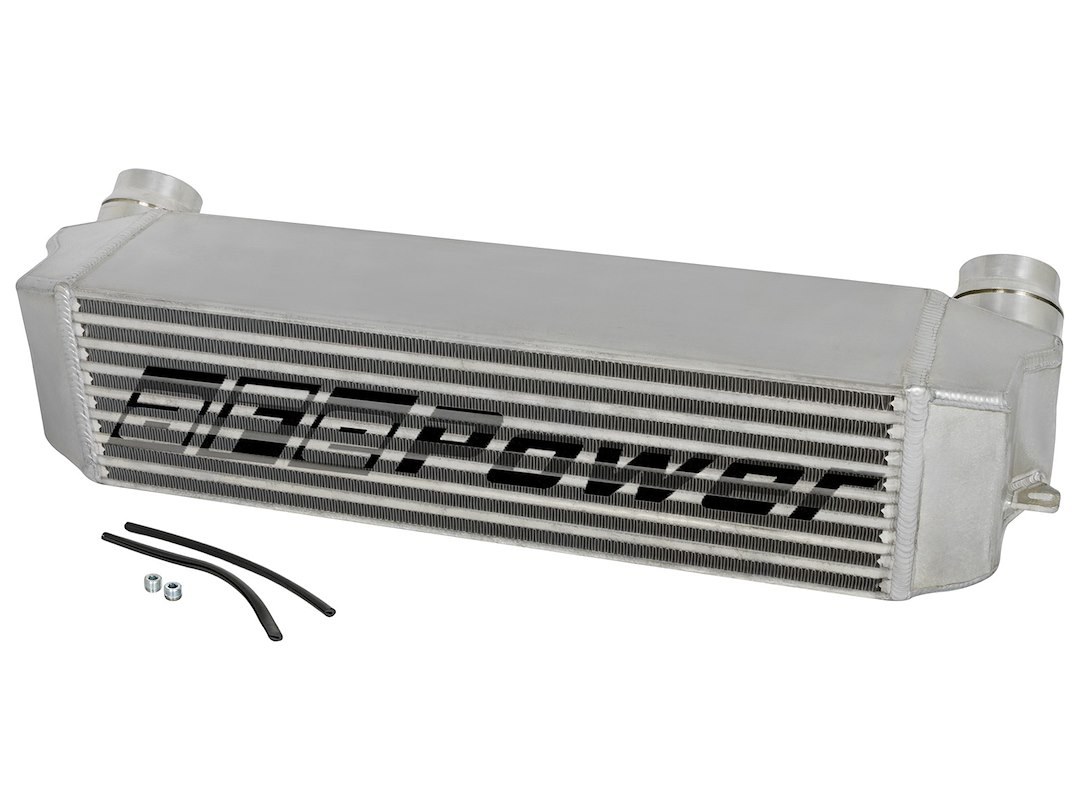 aFe Power Intercooler, Blade Runner, Air to Air, 5 Inch Bar and Plate, 2-1/2 Inch Inlet/ Outlet – 46-20301