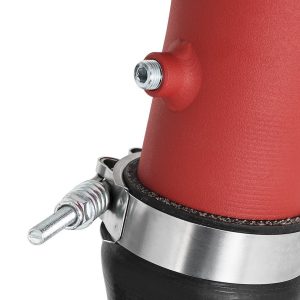 aFe Power Turbocharger Intercooler Pipe, Blade Runner, 2-1/2 Inch Diameter Cold and 2-1/4 Inch Diameter Hot Side Pipes, Red Powder Coated – 46-20324-R