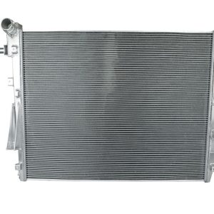 aFe Power Radiator, Blade Runner, Aftermarket Replacement, 2 Inch Thick Core, Brushed Aluminum with Afe Logo – 46-52131