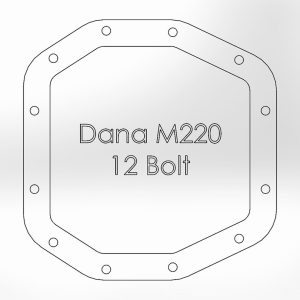 aFe Power Differential Cover, Street Series, Jeep Dana M220-12, 12 Bolt, With Fill Plug, With Drain Plug, Raw, Cast Aluminum – 46-71000A